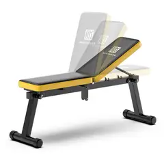 PLUSFIT - Banco ejercicios multifuncional plegable