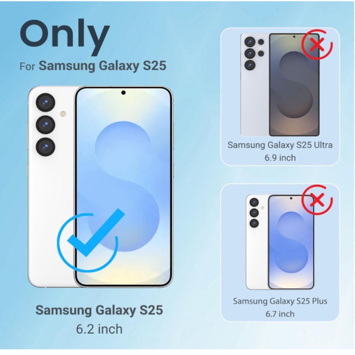GENERICO - Carcasa Para Samsung S25 Transparente MagSafe
