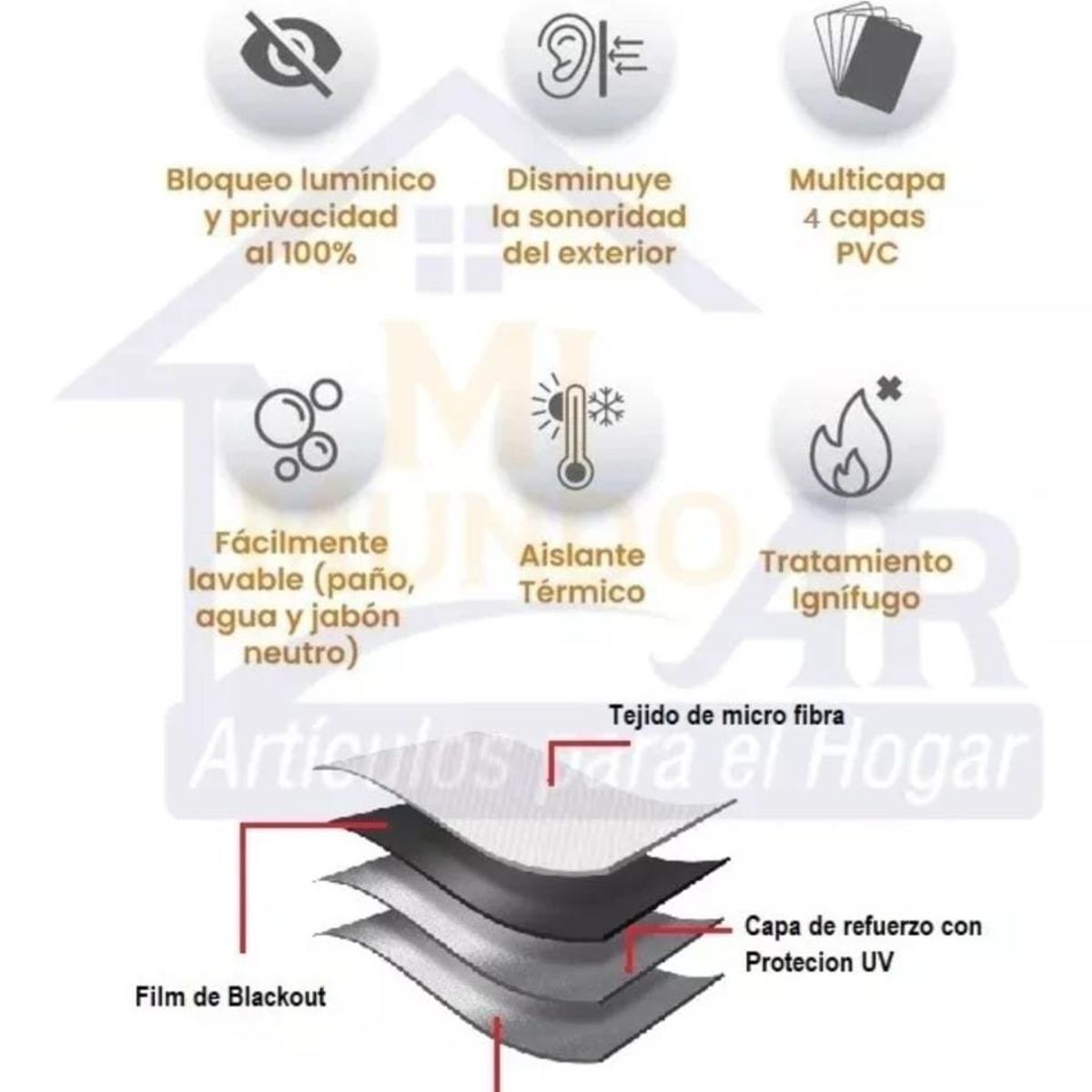 GENERICO - CORTINAS BLACKOUT ANTI SOL ENGOMADAS