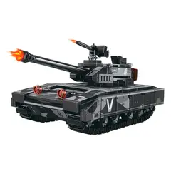 WARRIOR - Tanque Militar Táctico Bloques de Construcción 452 piezas