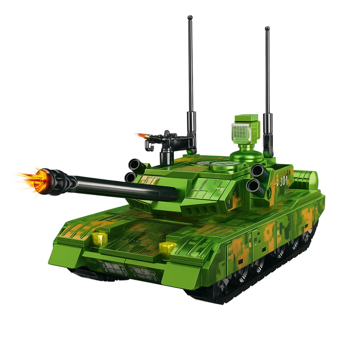 WARRIOR - Tanque Militar Bloques de Construcción 453 piezas