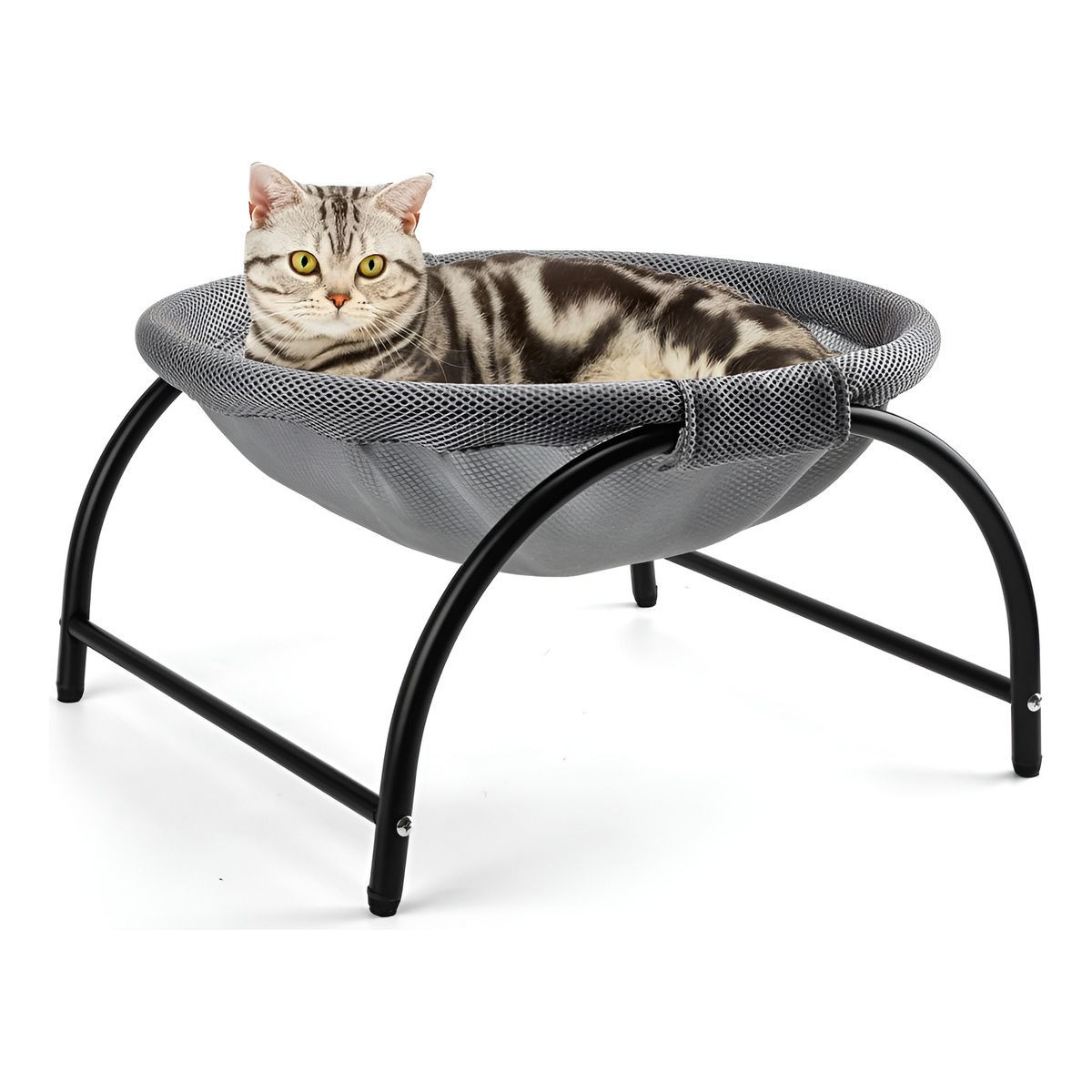 EVERSO - Cama Hamaca Elevada Para Mascotas Gatos Desmontable 45cm