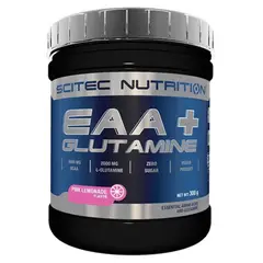 SCITEC NUTRITION - EAA + Glutamina 300 grs Aminoacidos - Pink Lemonade