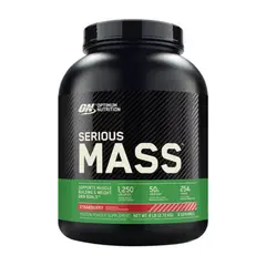 OPTIMUM NUTRITION - Serious Mass 6 lbs Ganador de peso - Strawberry