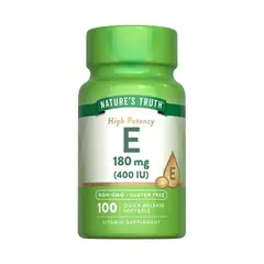 NATURE'S TRUTH - Vitamina E 400iu 100 softgels