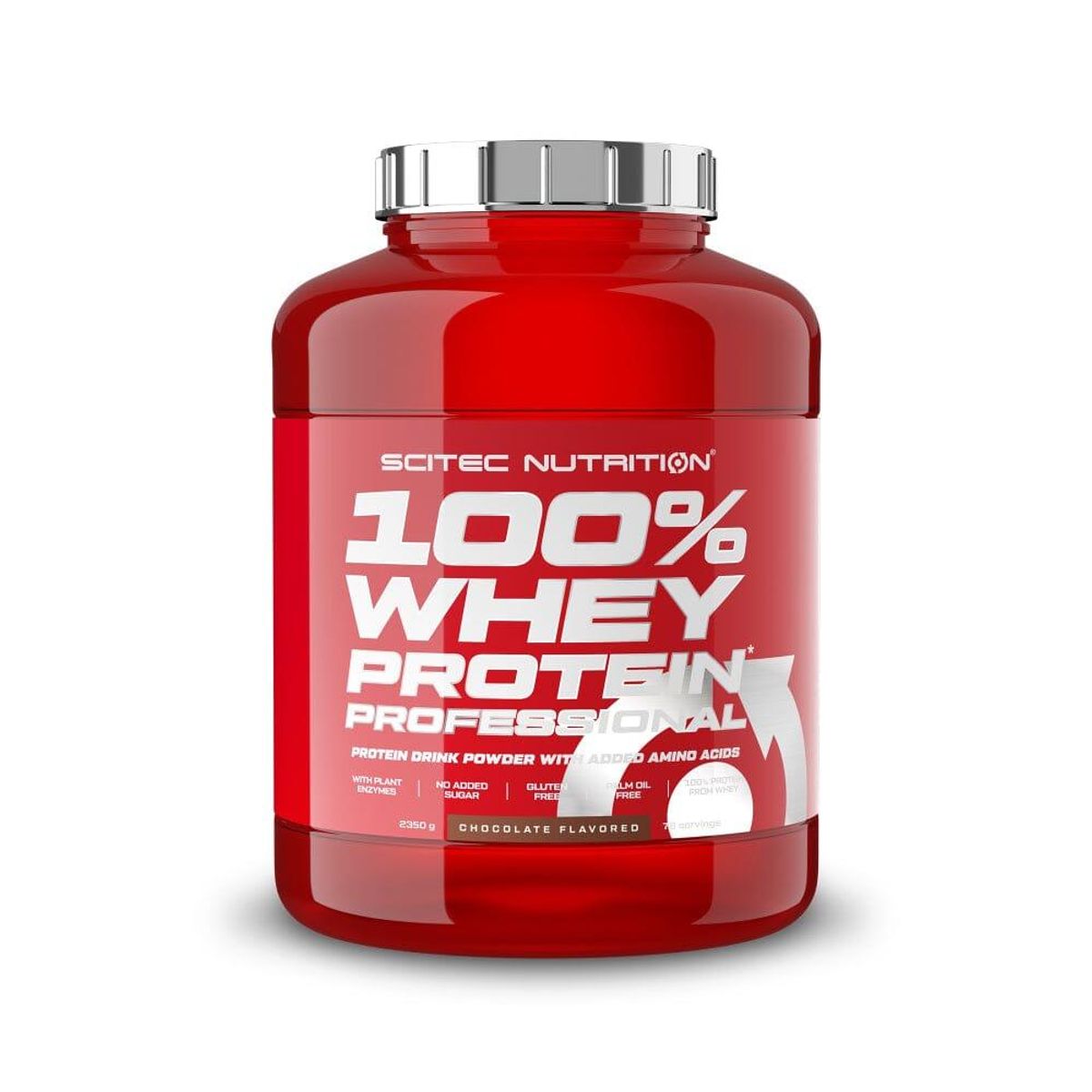 SCITEC NUTRITION - Whey 100% Professional 5 Lbs - Proteína De Alta Calidad