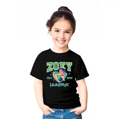 ROLY - Polera Kpop Guerreras K-pop Huntrix Demon Hunters Zoey Algodon