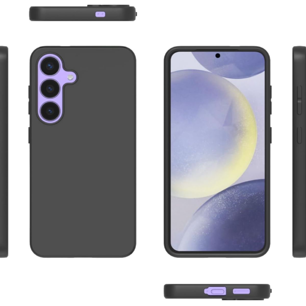 GENERICO - Carcasa Funda Para Samsung S25 Silicona Color
