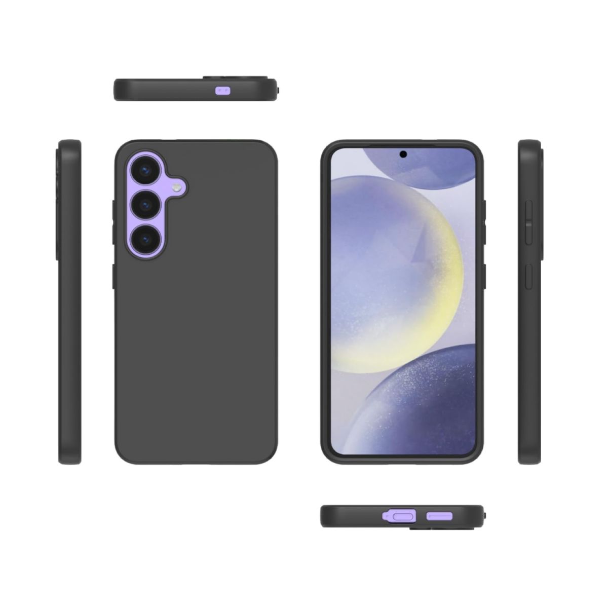 GENERICO - Carcasa Funda Para Samsung S25 Silicona Color