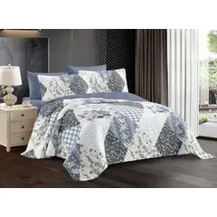 GENERICO - Quilt de Verano King plazas con Diseño TFCC637