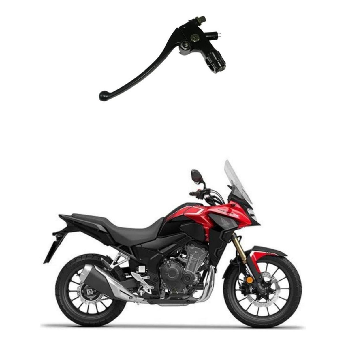 GENERICO - Manilla Embrague Con Soporte Moto Honda Cb 500x  Cb500 R-f