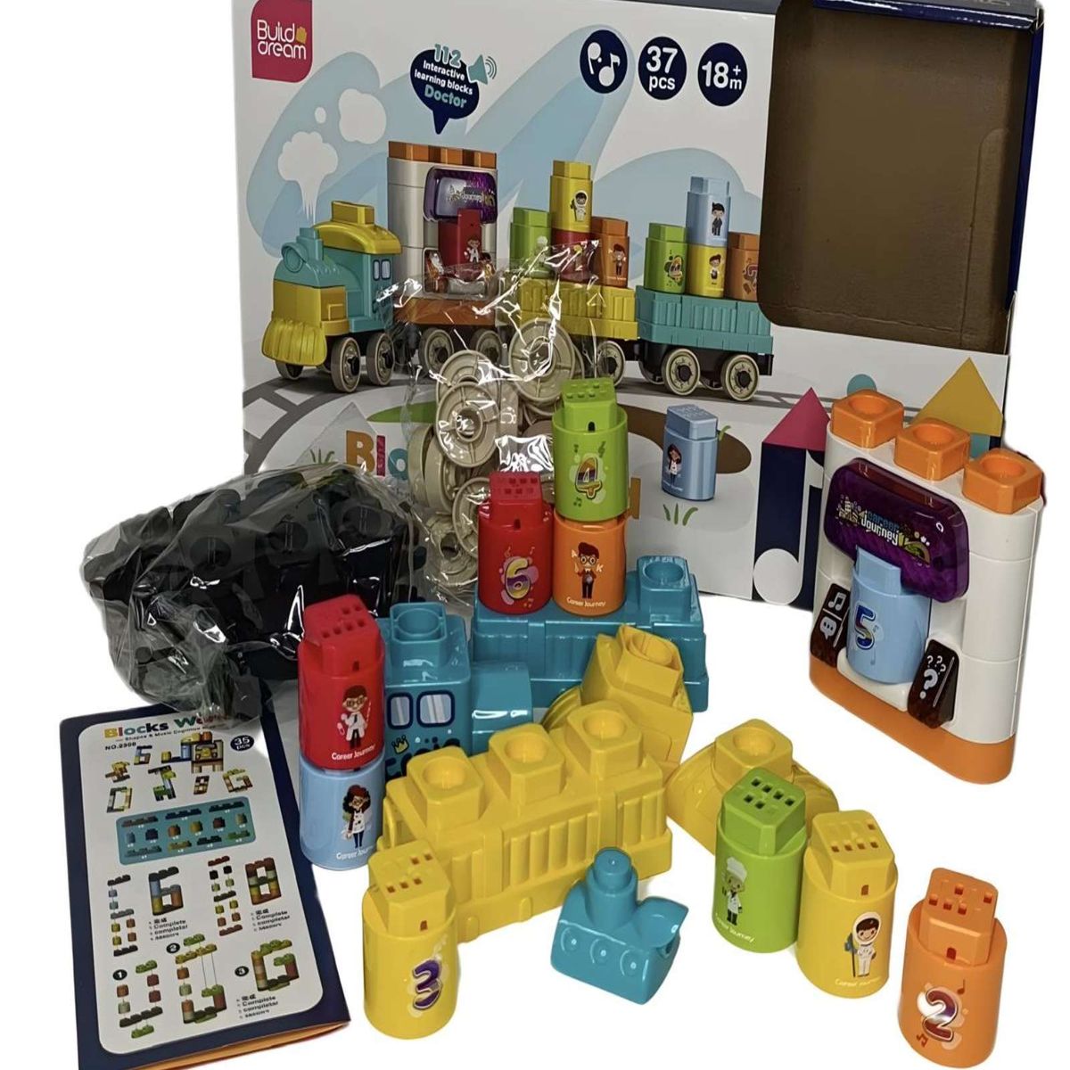 GENERICO - Bloques de Contrucción de Tren con Música