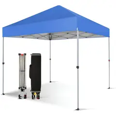 EVERSO - Toldo 3x3 M Carpa Exteriores Lmpermeable Ajustable Portatil