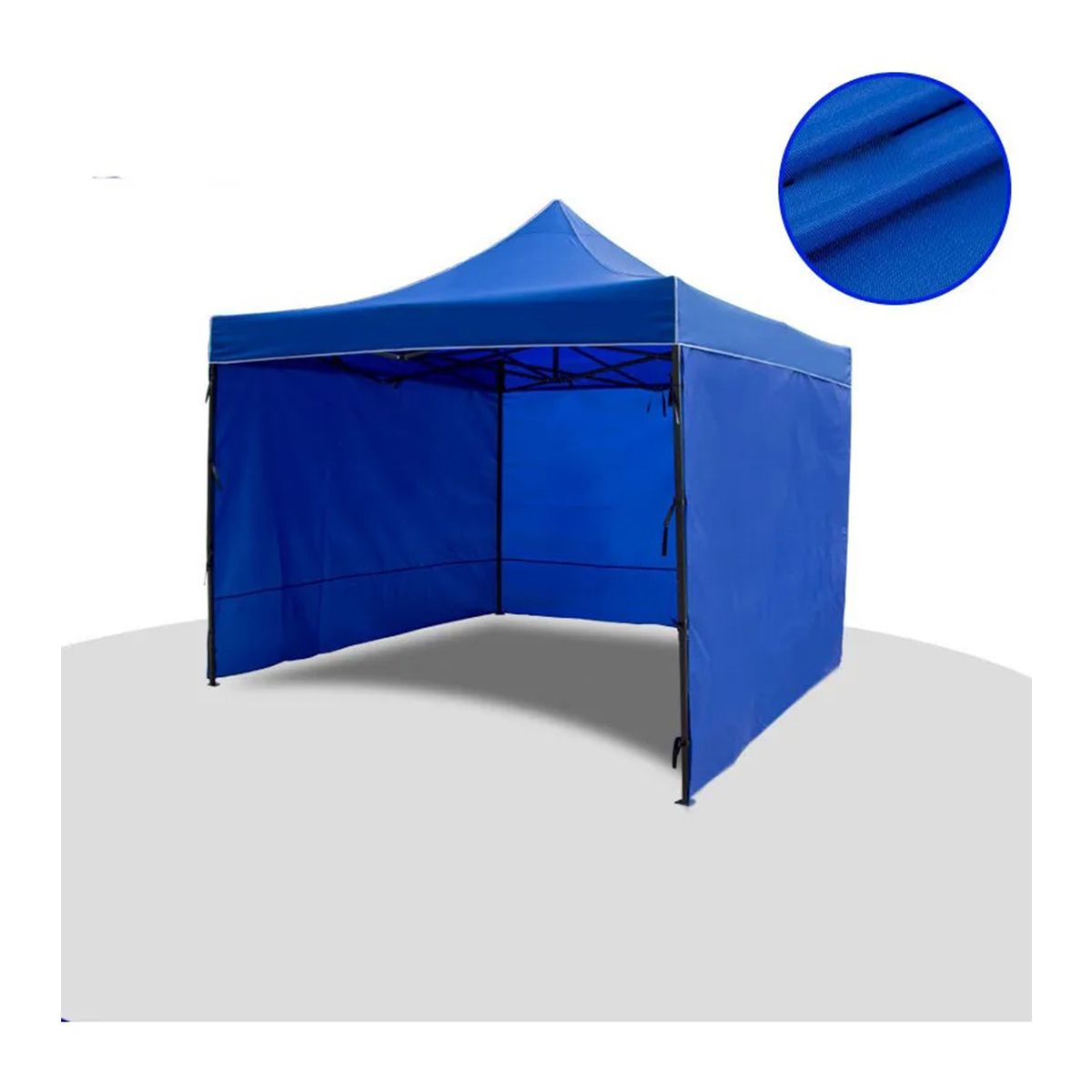 Toldo Plegable Ilios 3x3 Azul Impermeable con Paredes Laterales, marca EVERSO - Foto 2