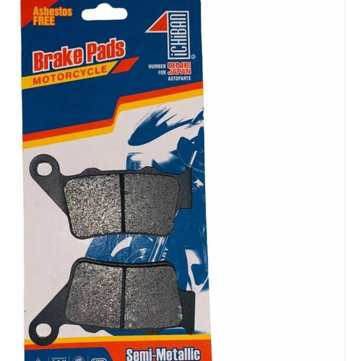 GENERICO - Pastillas De Freno Traseras Moto Honda Cbr 300 Japonesas