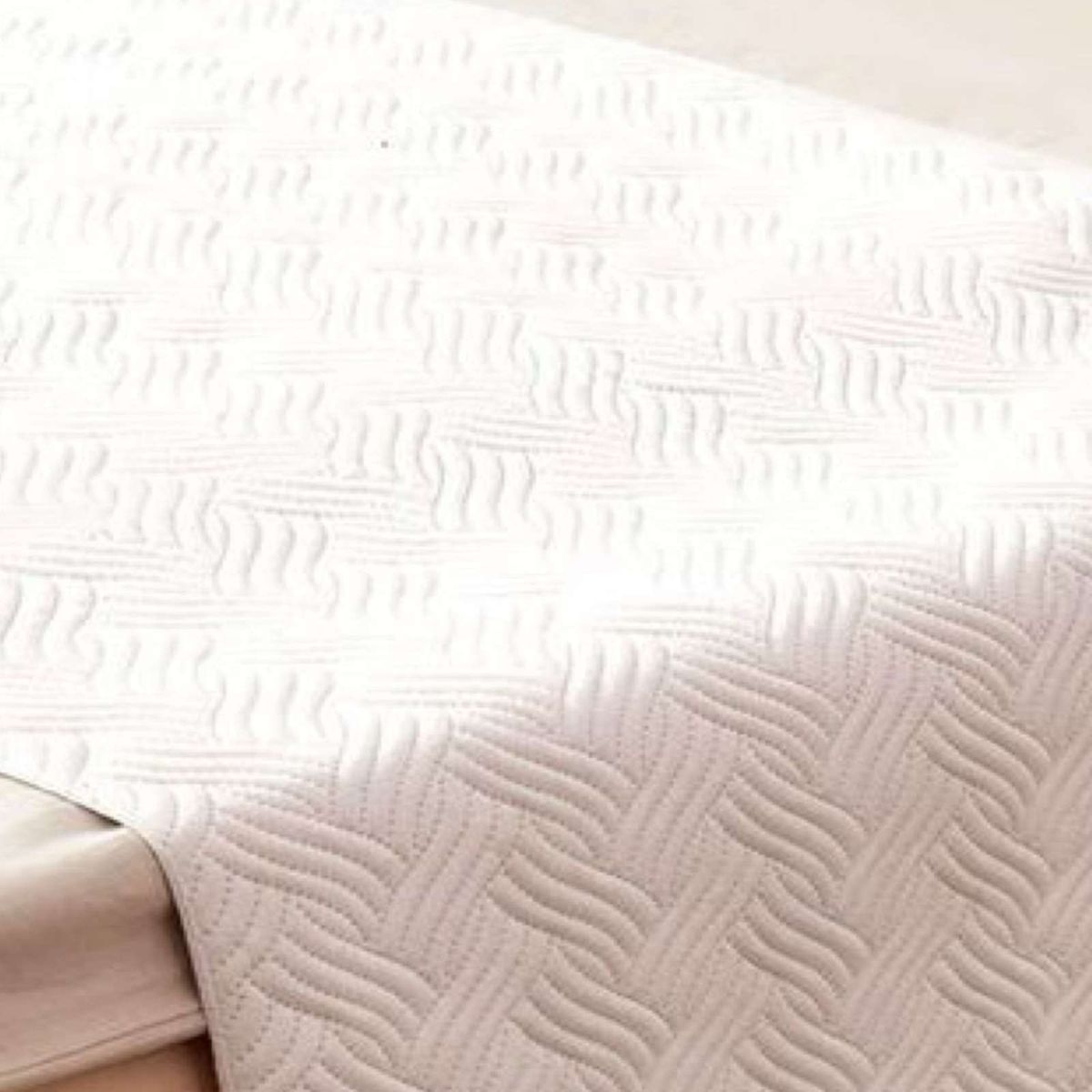 GENERICO - PIECERA MAS 2 FUNDAS ELEGANTE BEIGE