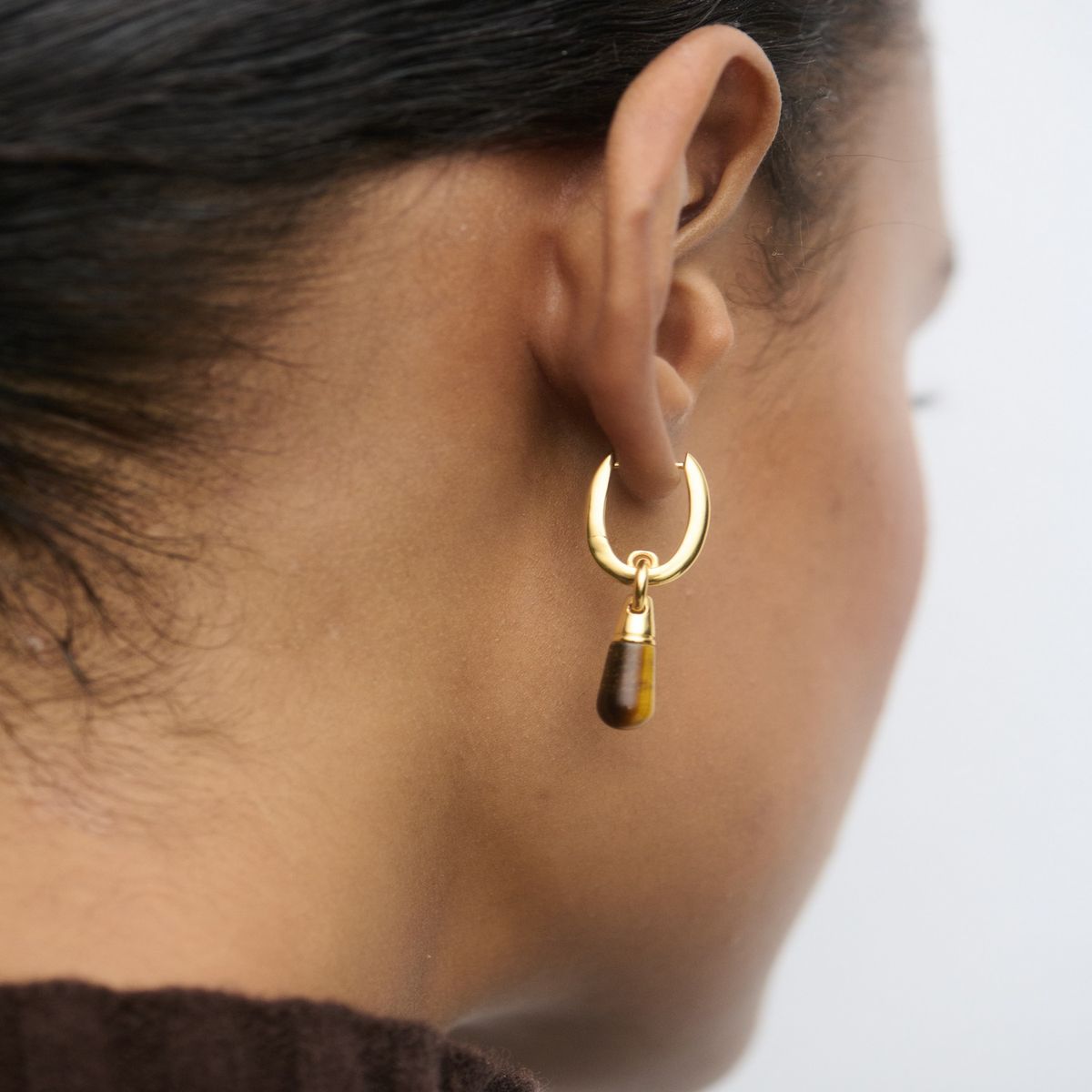 PDPAOLA - Aro Individual Tiger Eye Jupiter