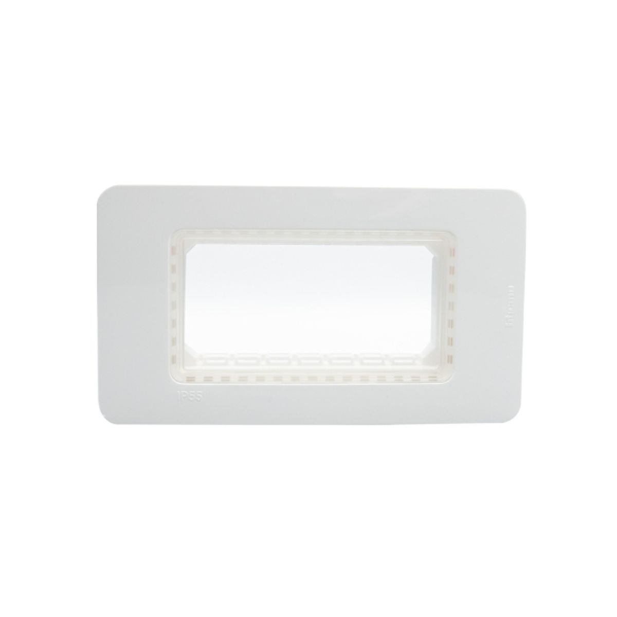 BTICINO - Placa 4 Módulos Bticino Ip55 Blanco MatixGO