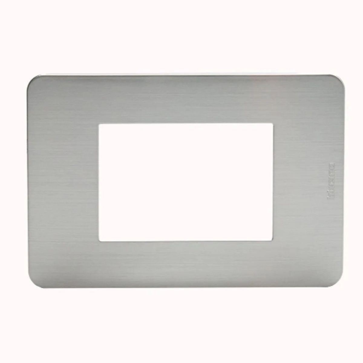 BTICINO - Placa 3 Puestos Bticino Ef Acero MatixGO