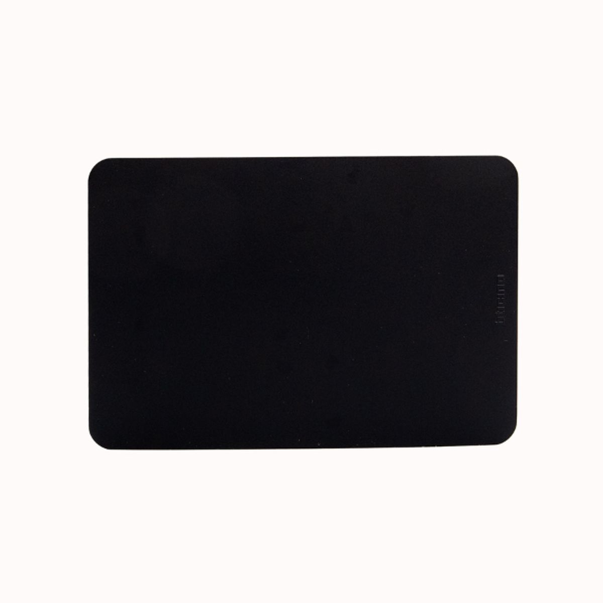 BTICINO - Placa Ciega Bticino Negro MatixGO