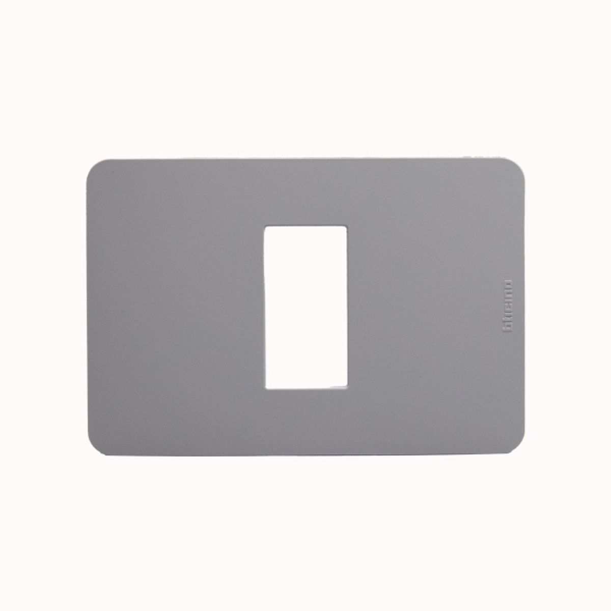 BTICINO - Placa 1 Puesto Bticino Gris MatixGO