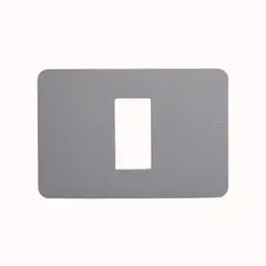 BTICINO - Placa 1 Puesto Gris MatixGO
