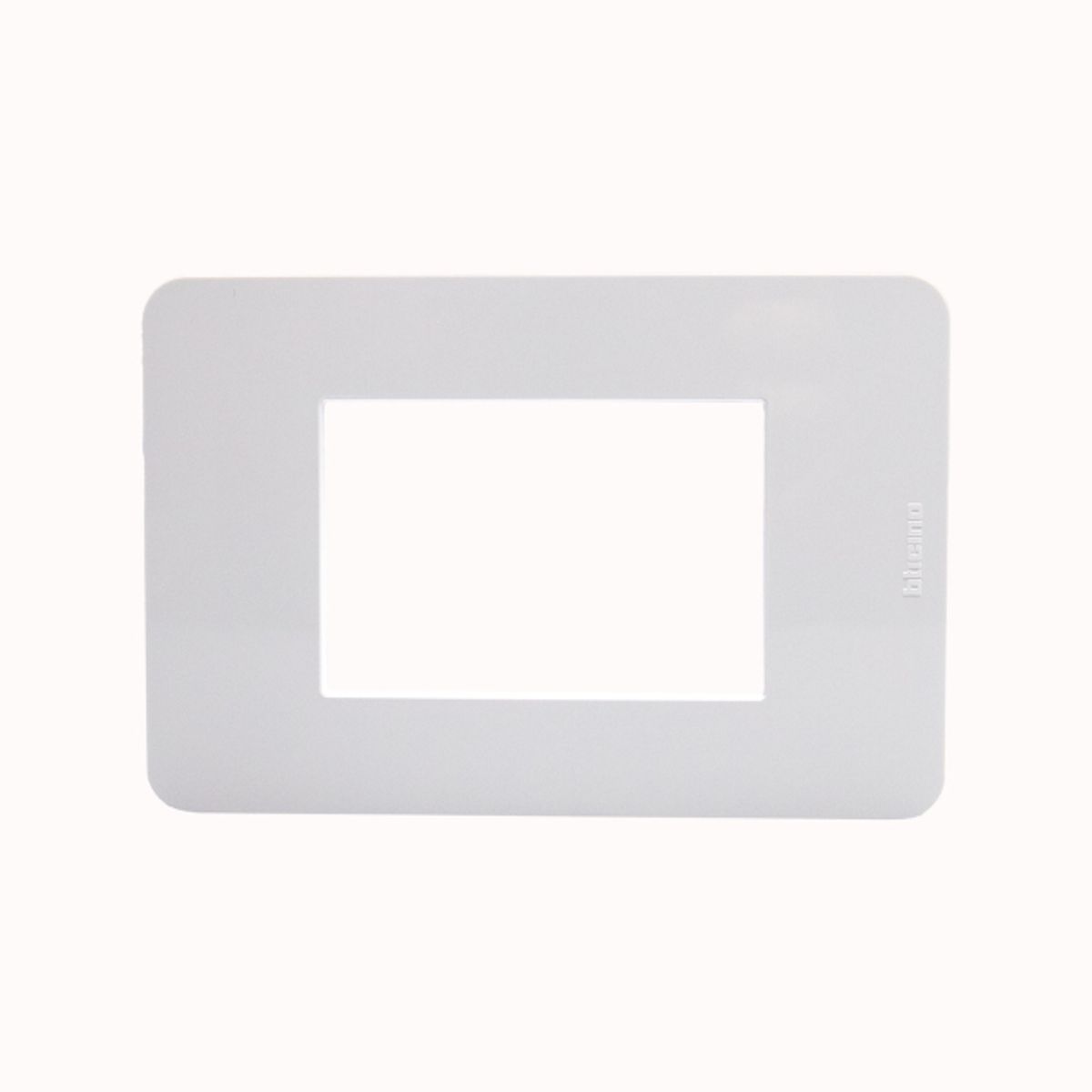 BTICINO - Placa 3 Puestos Bticino Blanco Matix Go