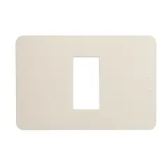 BTICINO - Placa 1 Puesto Marfil MatixGO