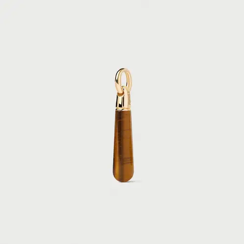 PDPAOLA - Colgante de gota grande de Tiger Eye