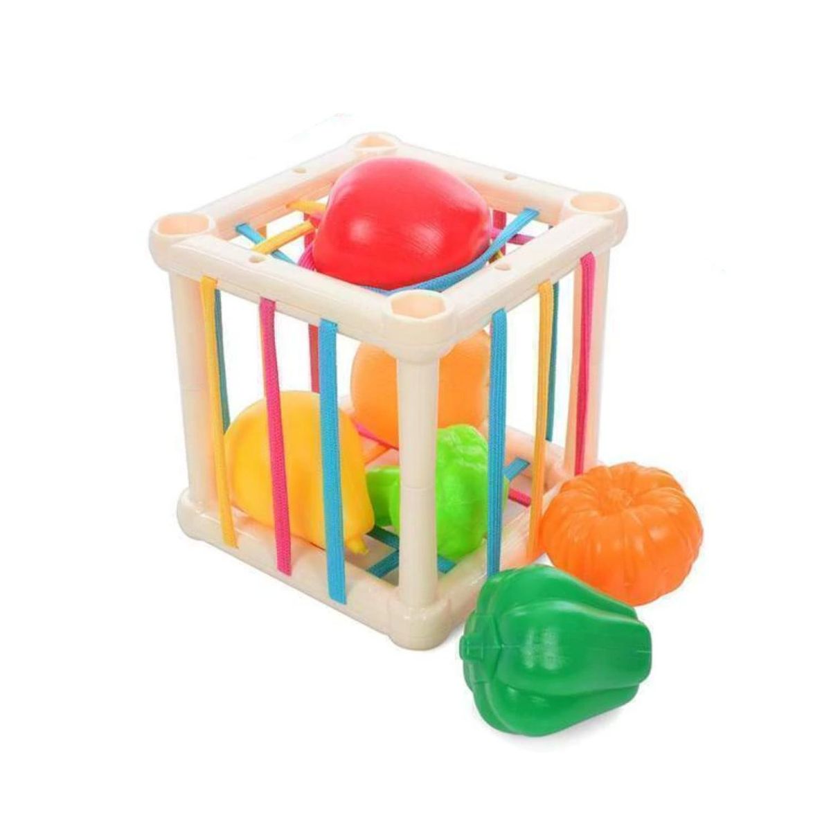 GENERICO - Juguete Canasto De Frutas Y Verduras Interactivo Infantil