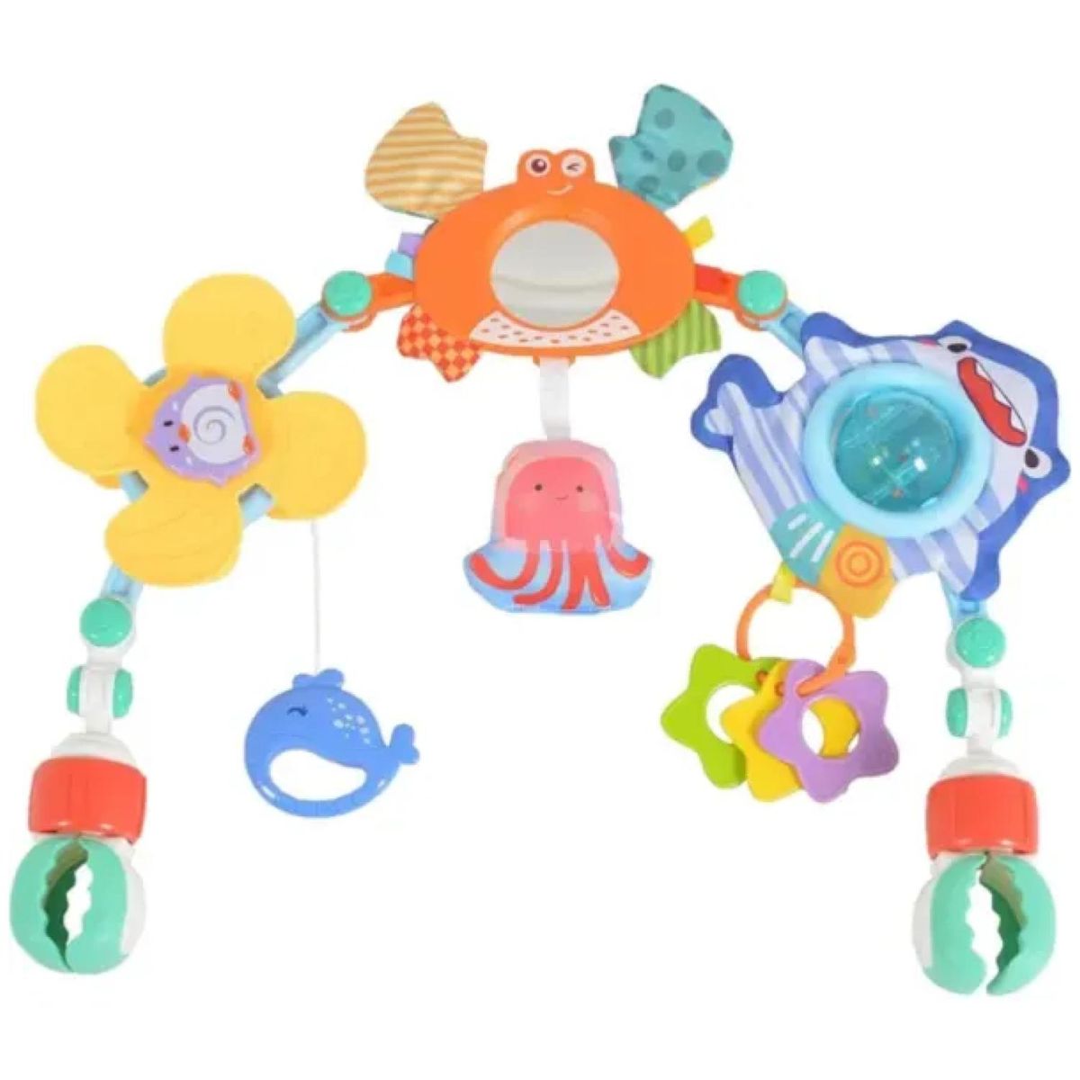 GENERICO - Movil De Cuna Para Bebes Animales Del Mar Sonajeros Infantil