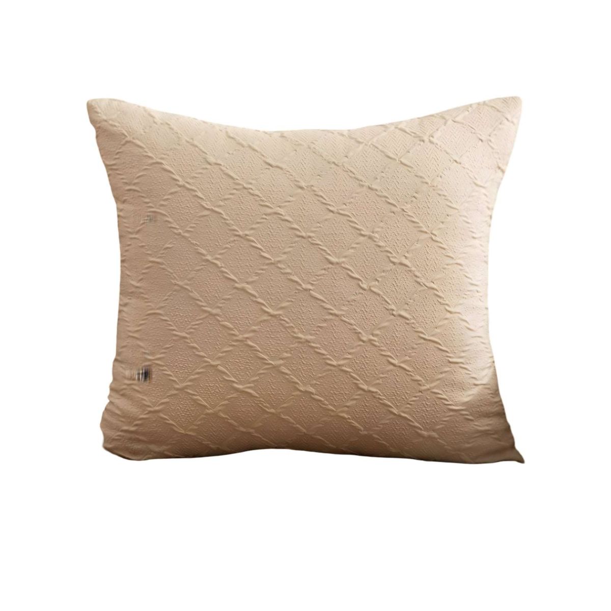 GENERICO - PACK DE 2 FUNDAS DE TERCIOPELO TRENZADO BEIGE