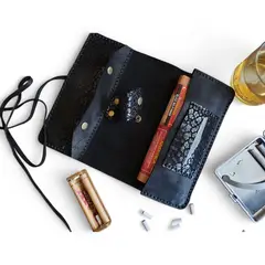 GENERICO - Tabaquera de cuero Amau color Animal Print