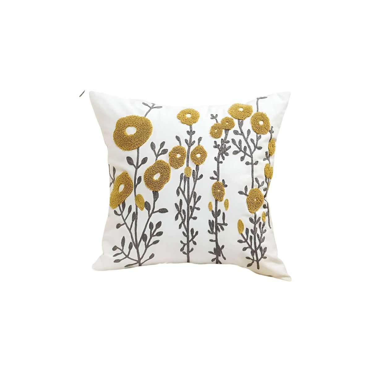 GENERICO - SET DE 2 FUNDAS BORDADAS 45x45  C1