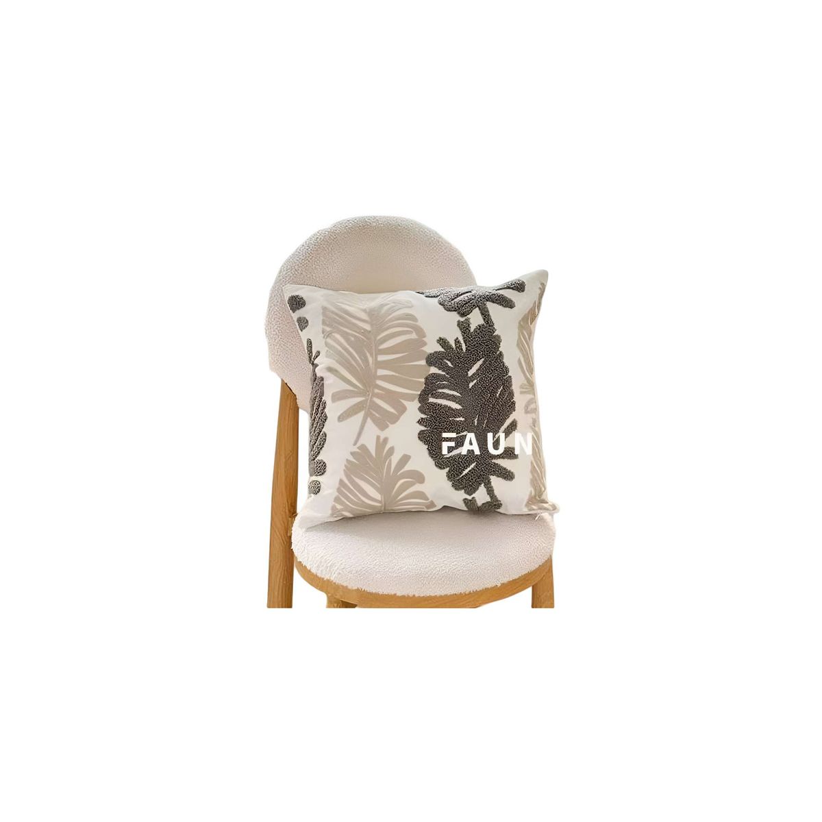 GENERICO - SET DE 6 FUNDAS BORDADAS 45x45 C50