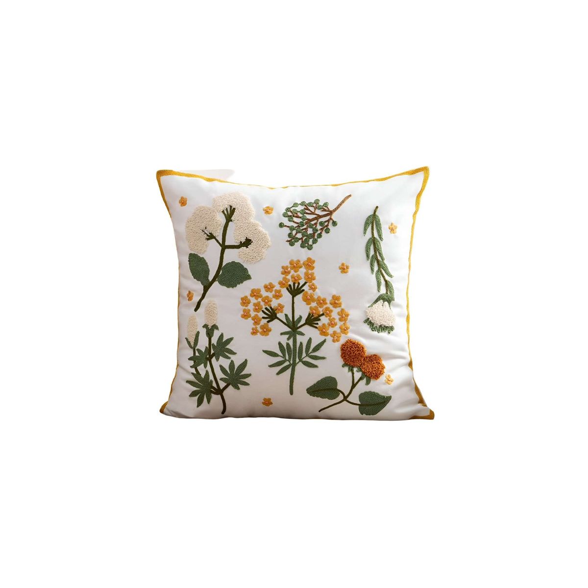 GENERICO - SET DE 6 FUNDAS BORDADAS 45x45 C62