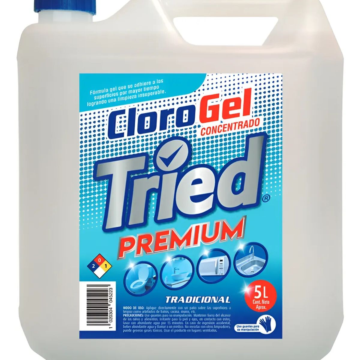 STRONG - Cloro Gel Tried Bidón 5 L