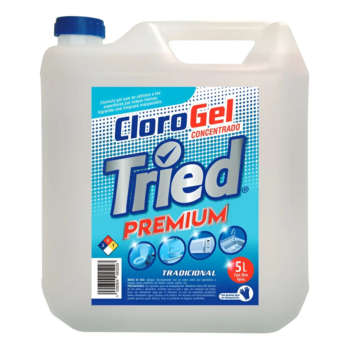 STRONG - Cloro Gel Tried Bidón 5 L