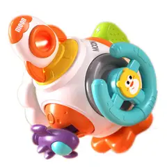 GENERICO - Juguete Cohete Didactico Con Volante Para Bebe Interactivo