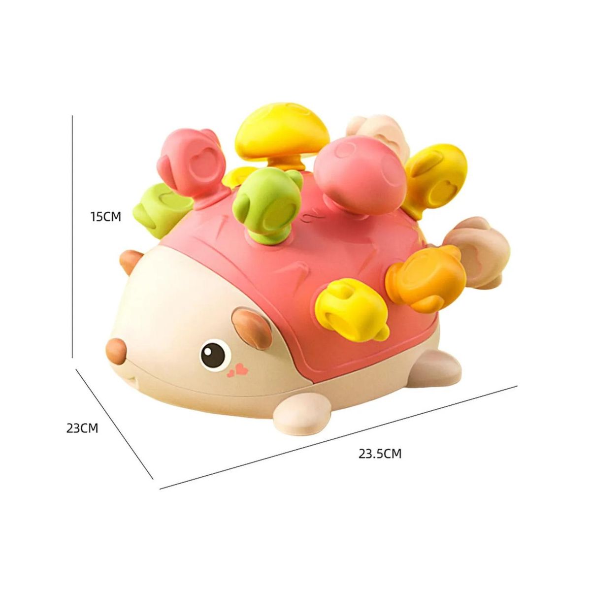 GENERICO - Juguete Erizo Didactico De Encajes Para Bebes Infantil