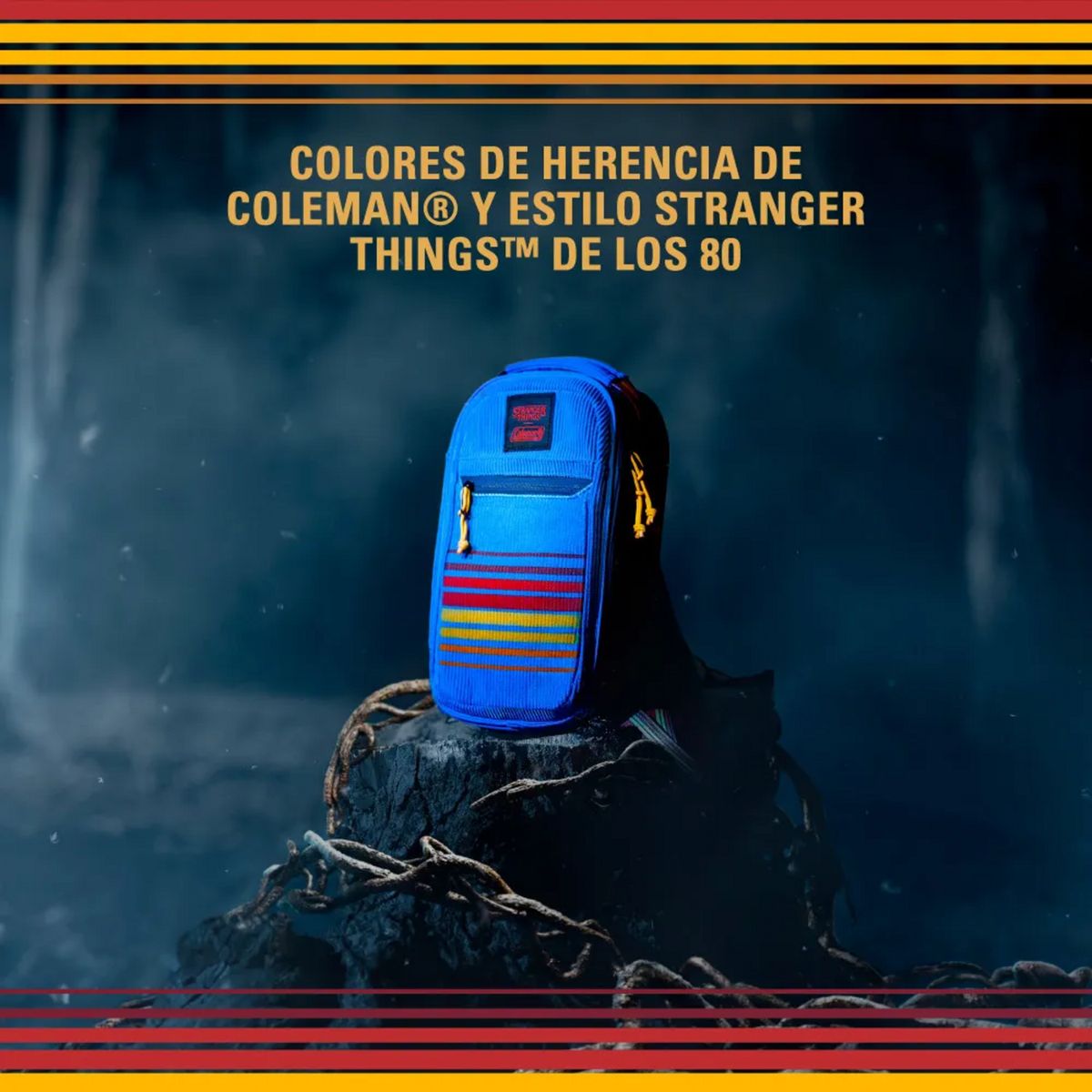 COLEMAN - Cooler Soft Coleman 6 Latas o Lonchera Stranger Things