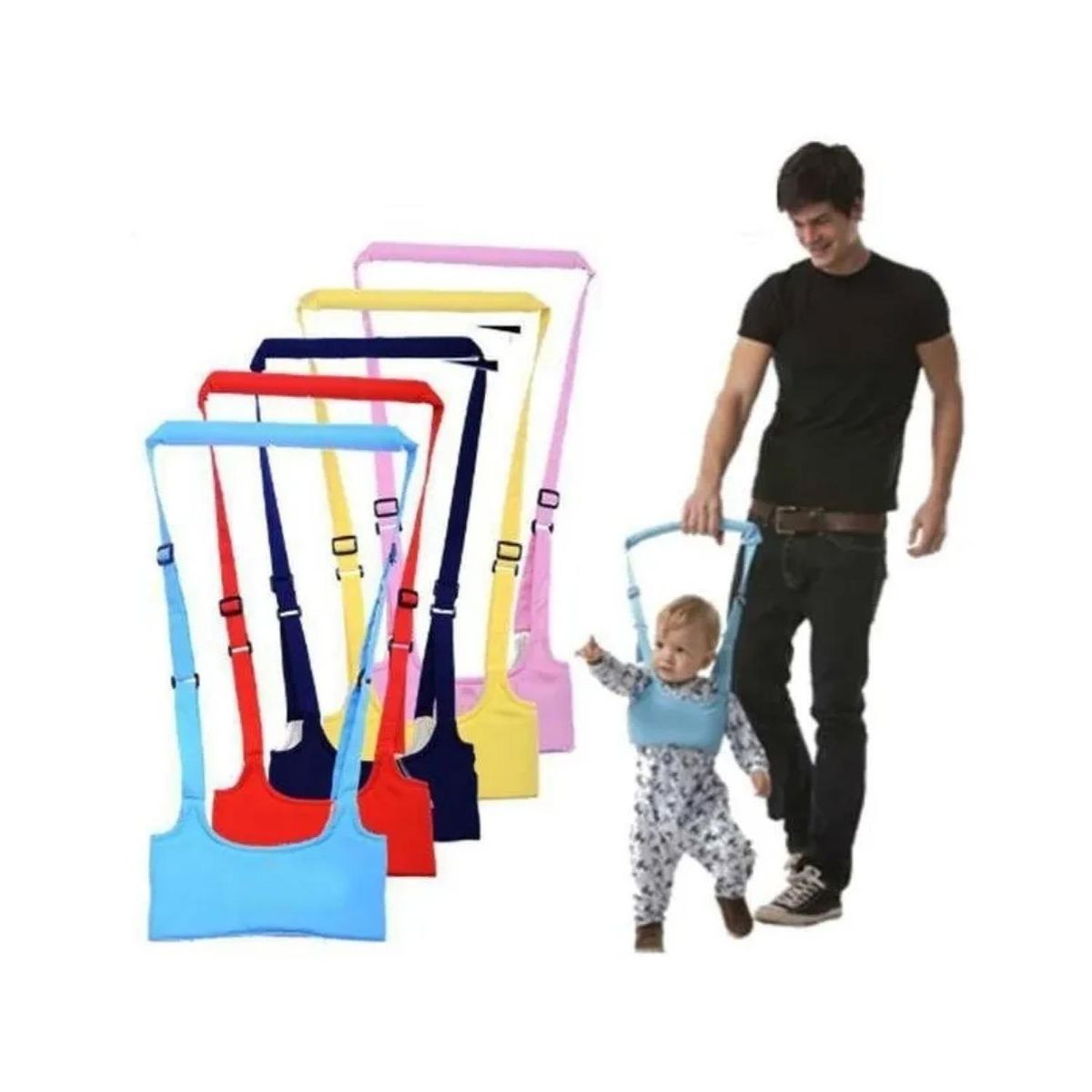 GENERICO - Arnes Sujetador Para Aprender A Caminar Bebes Colores Surtidos