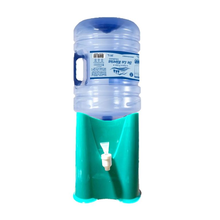 GENERICO Dispensador de agua forma triangular Turquesa