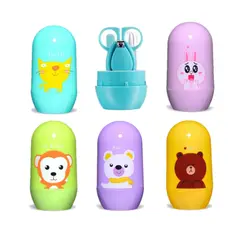 GENERICO - Set De Manicure Para Bebes 4 En 1 Varios Dieseños Infantiles