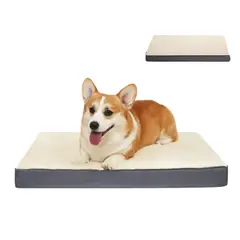 KINDA NICE - Colchoneta Mascotas Viscoelástica Impermeable Desmontable M
