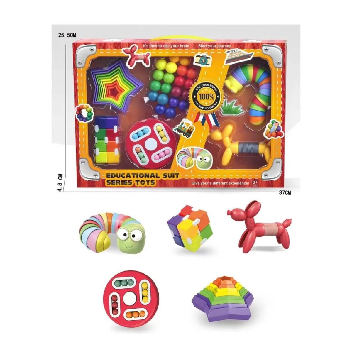 GENERICO - Juguete Bloques Armables Diferentes Tamaños Figuras Infantil