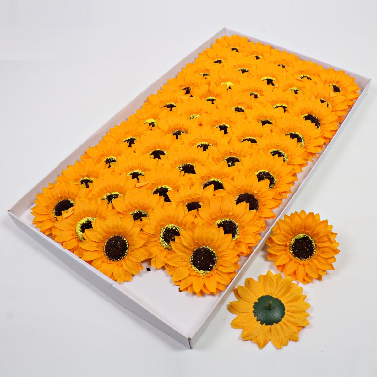 KINDA NICE - Pack 50 Unid Girasol De Jabón Para Decoraciones