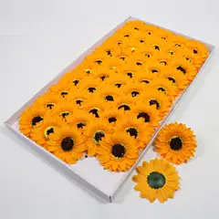 KINDA NICE - Pack 50 Unid Girasol De Jabón Para Decoraciones