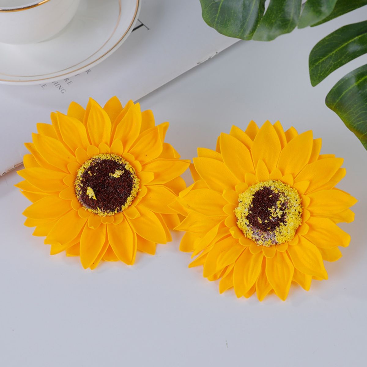 KINDA NICE - Pack 50 Unid Girasol De Jabón Para Decoraciones