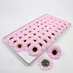 KINDA NICE - Pack 50 Unid Girasol De Jabón Para Decoraciones